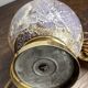 Ceramic and brass lamp