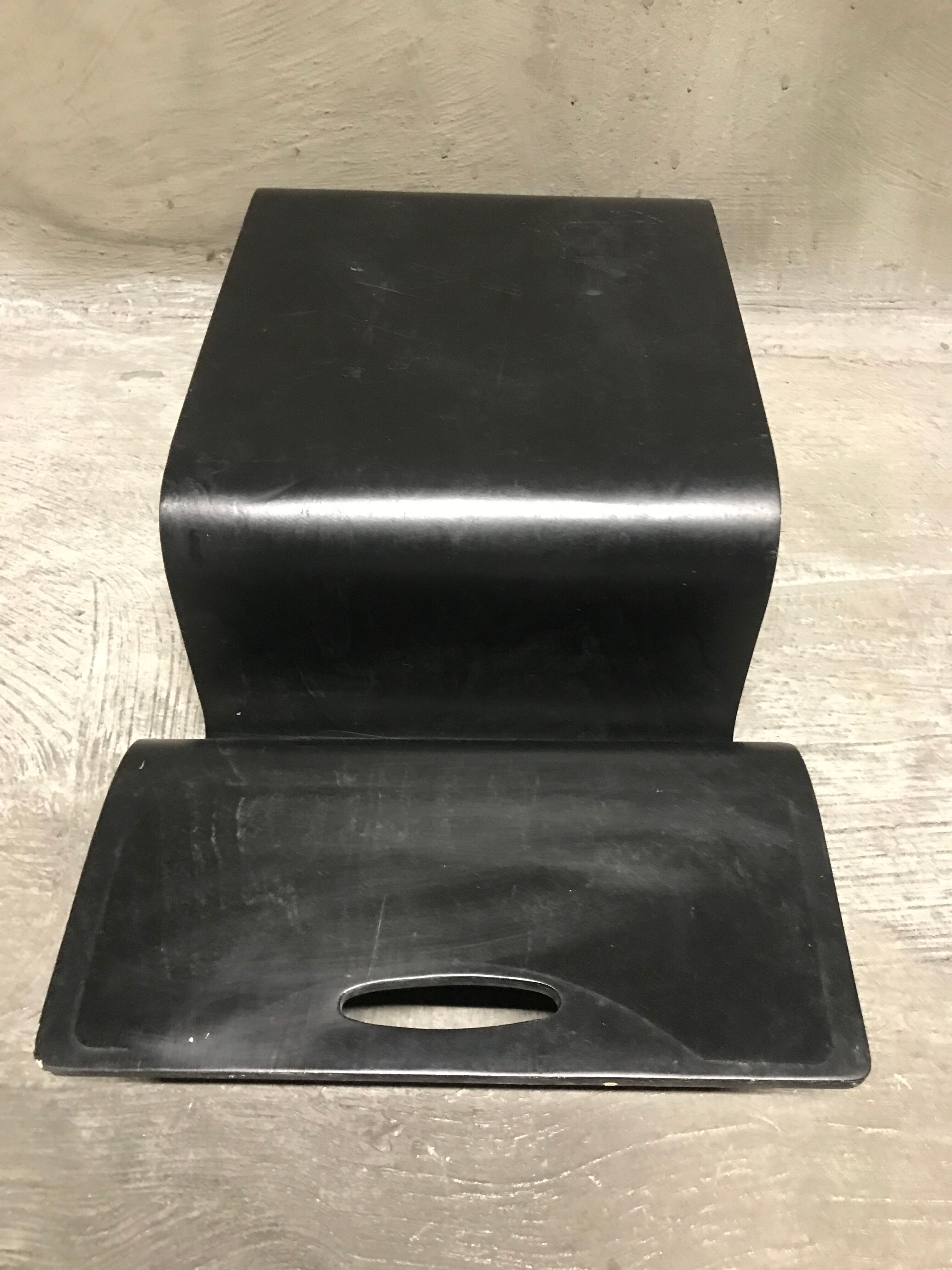 Coffee table newspaper rack