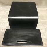 Coffee table newspaper rack
