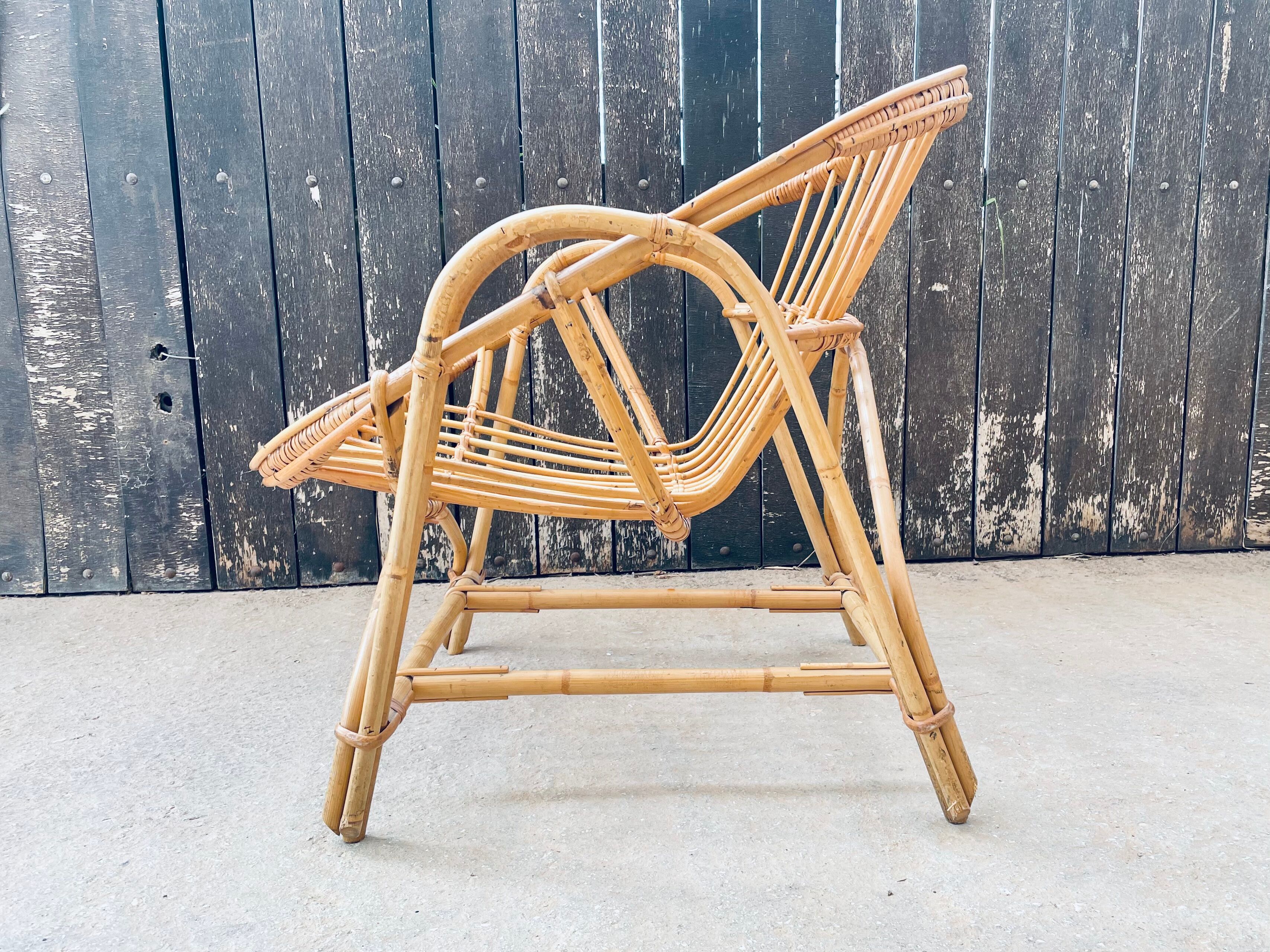 Armchair basket 60's