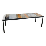 Ceramic coffee table <<< Sun >> by Roger Capron