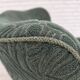 1960s, Danish armchair, green furniture velour, beech wood.