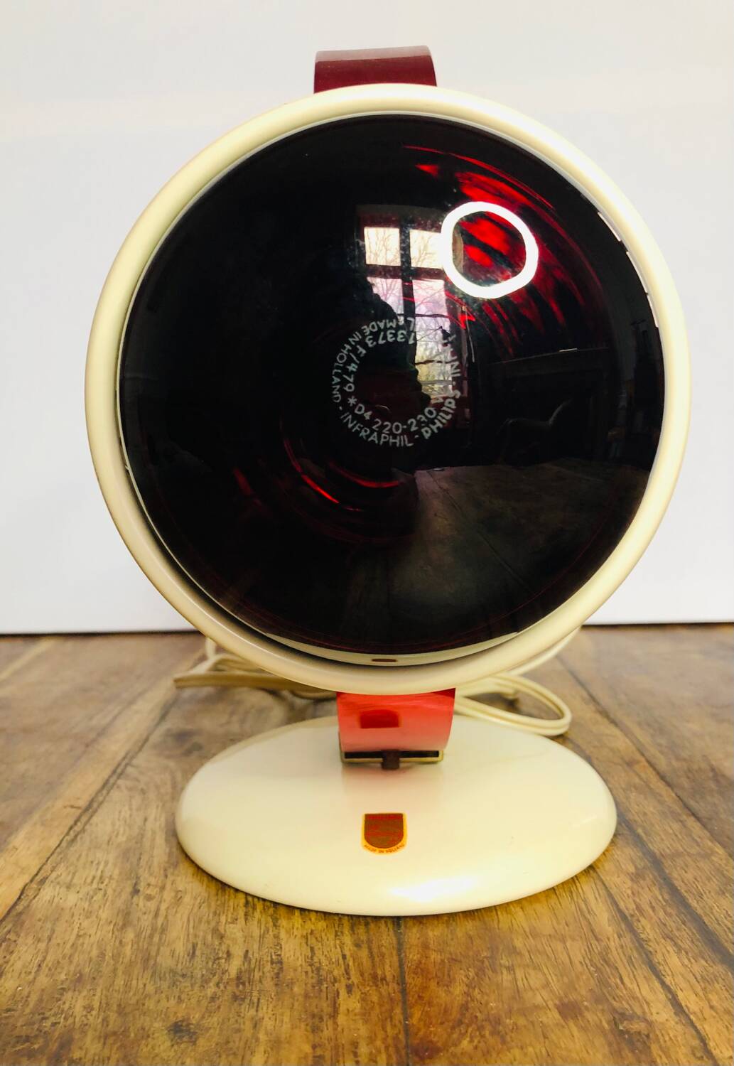 Charlotte Perriand infraphil lamp for Philips 1950s