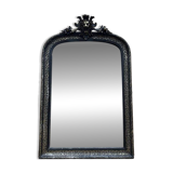 Miroir époque Napoléon III fronton Lion