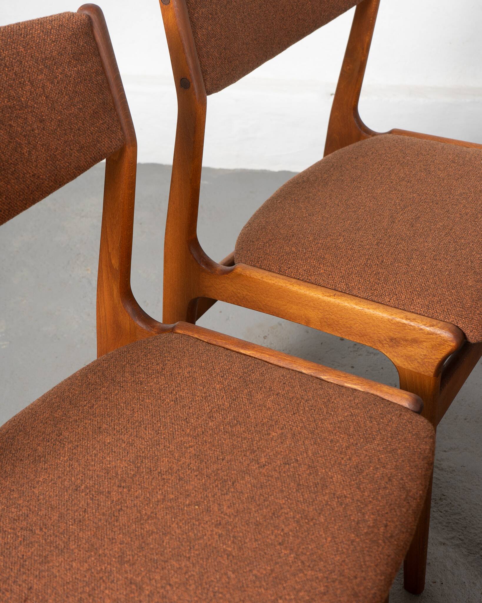 Set of 4 Danish Chairs by Nova Møbler