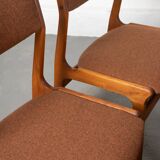 Set of 4 Danish Chairs by Nova Møbler