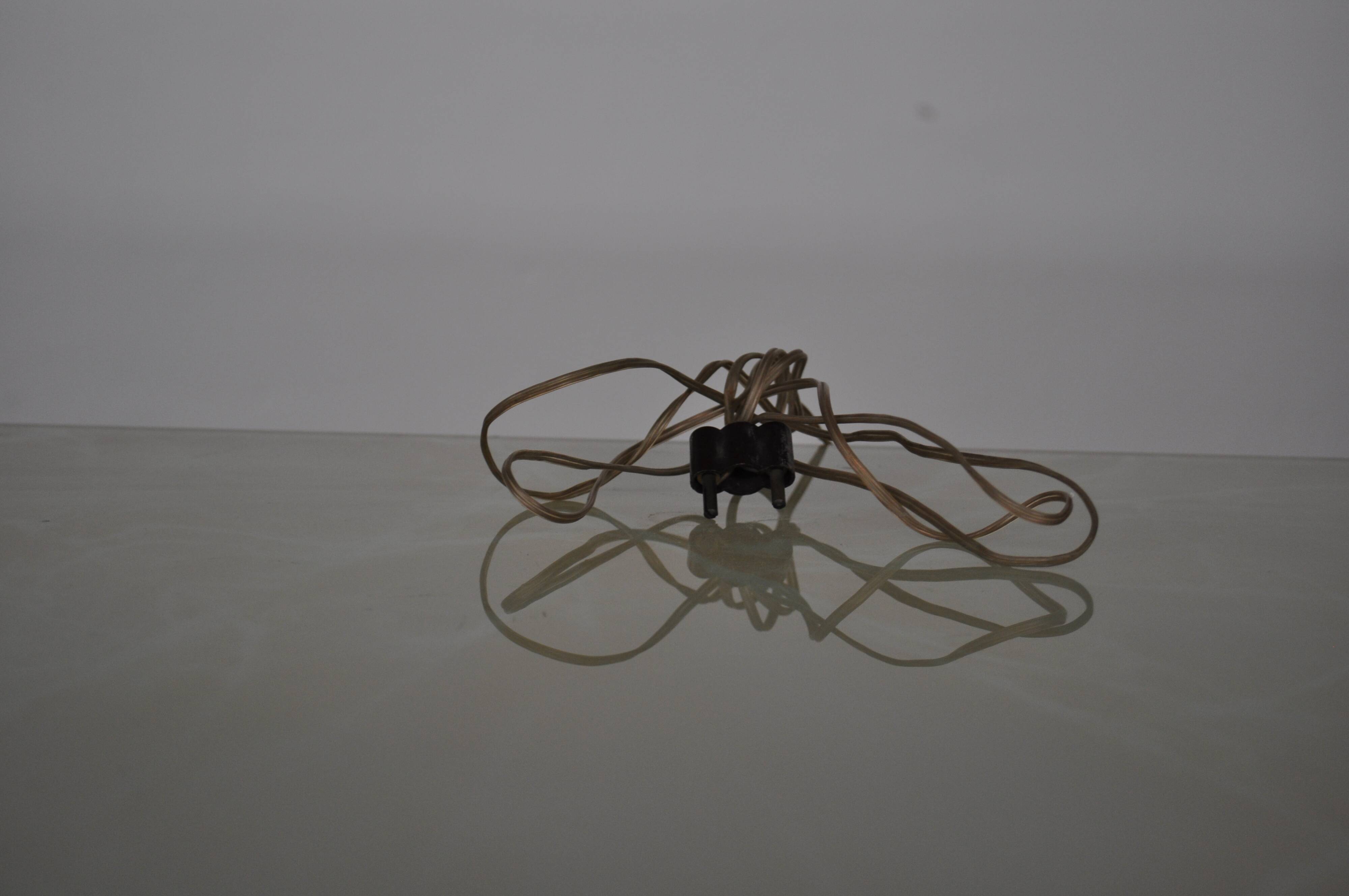 Mahogany pear tree, brass & glass top drawers sideboard from f.lli rigamonti desio, milan, 1940s