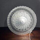 Chiseled glass pendant ceiling light