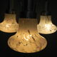 Lustre en  verre