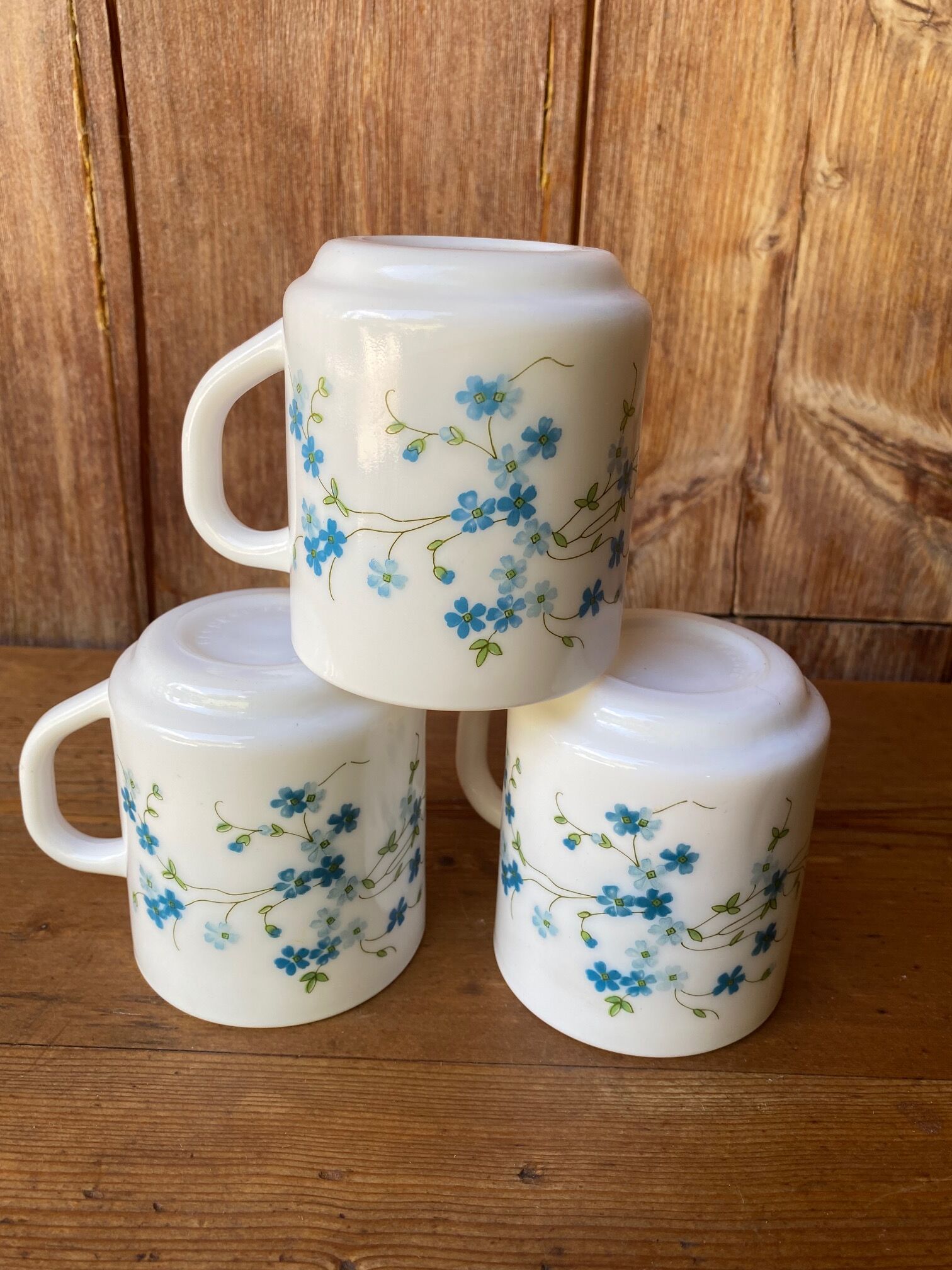 Set de 3 mugs arcopal myosotis Veronica