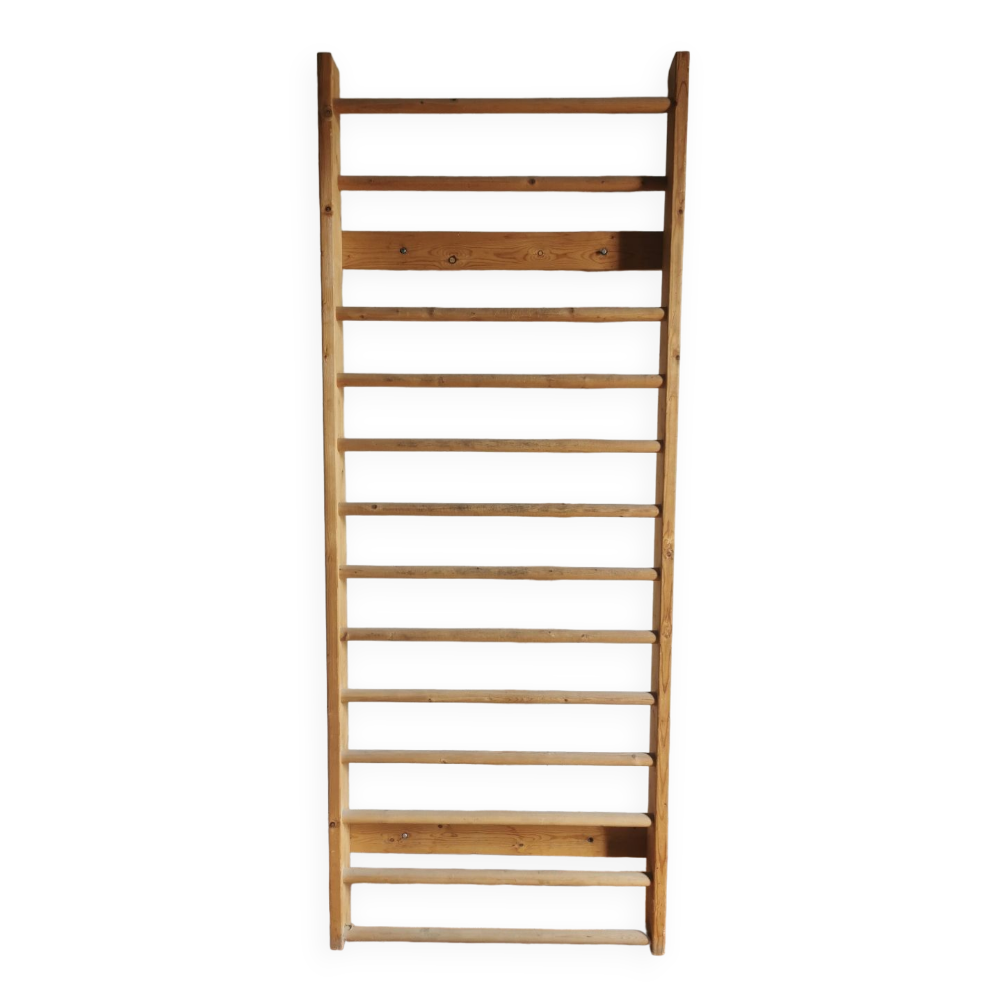 Vintage wooden gymnastics spaniel