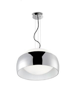 Modern frosted glass pendant light