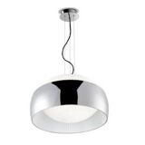 Modern frosted glass pendant light
