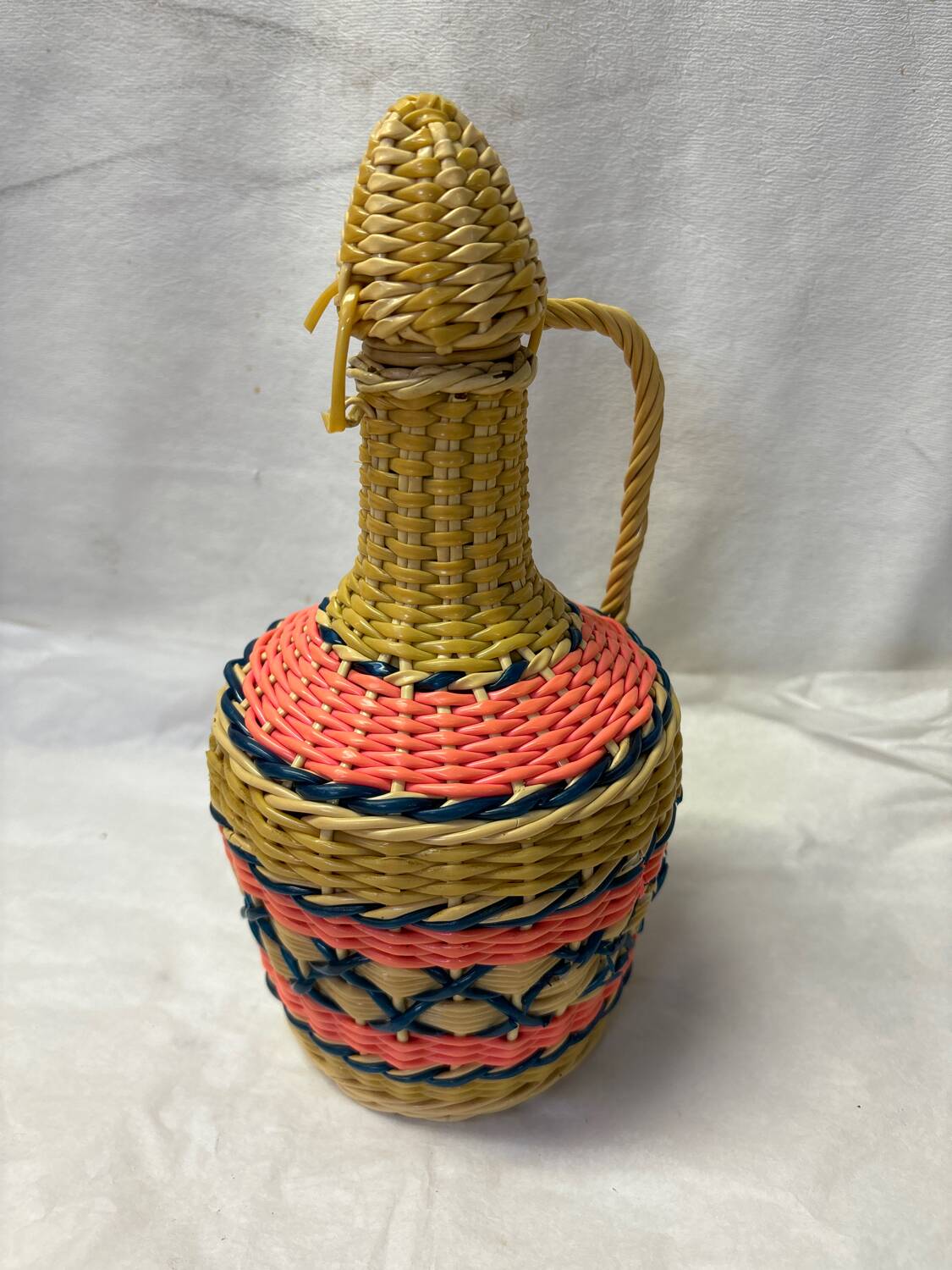 Carafe scoubidou vintage