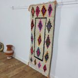 Handmade wool Berber rug 165 X 70 CM