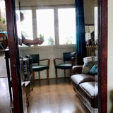 Mirror on foot from a cupboard door - 164x82cm