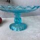 Art Deco molded glass compotier