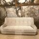 Sofa 70s Beige velvet