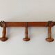 Vintage popular art coat rack from the 1950s