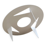 Ulyssimo minimal round coffee table by U. Müller Reisser 1990s