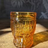 6 Bormioli Rocco 70' amber glasses