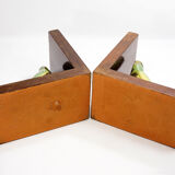 Paire de serre-livres en bronze peints -1930