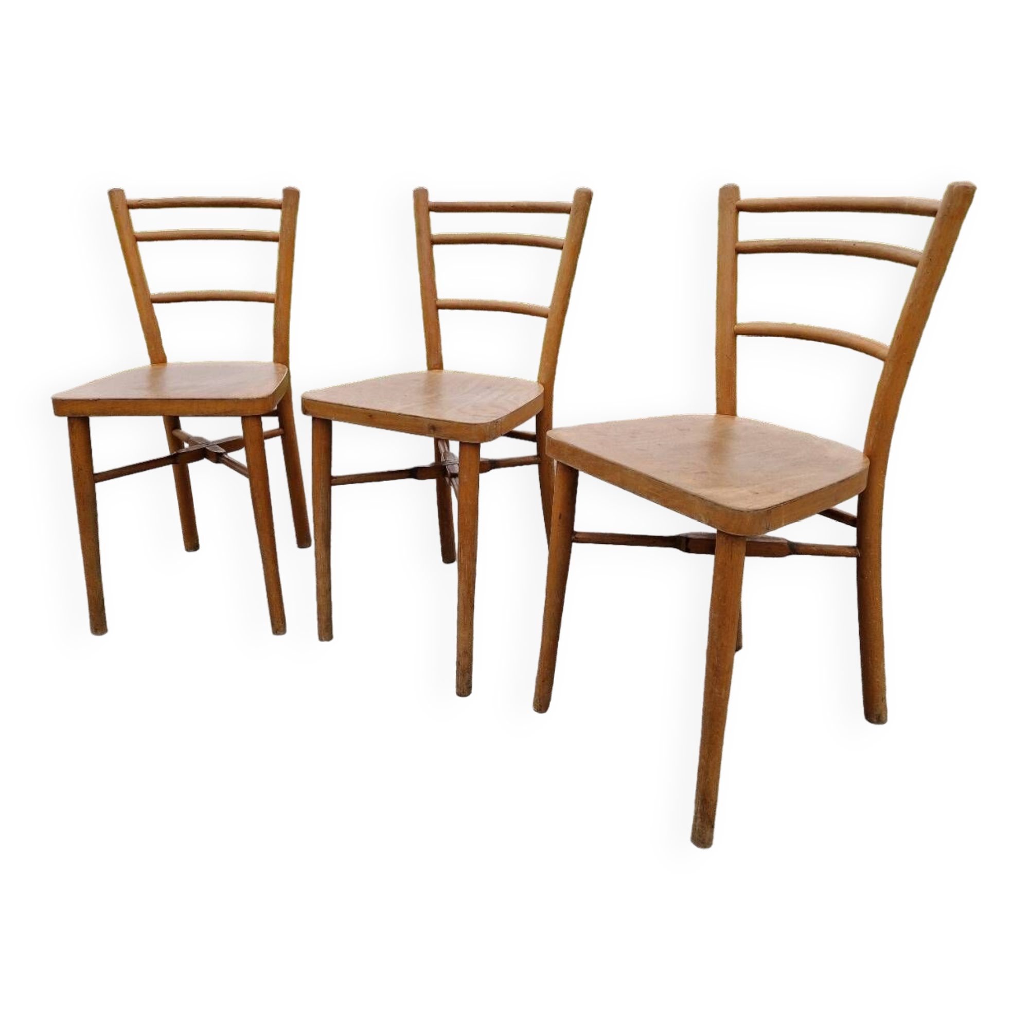 Set of 3 bistro chairs