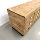 Double-sided display counter with 20 drawers
