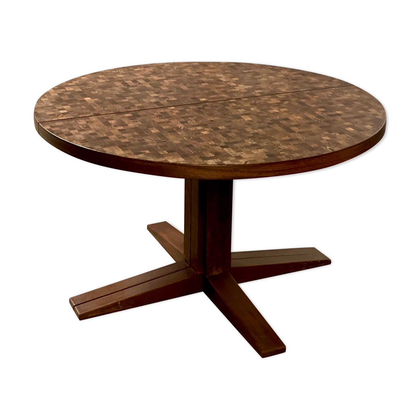 Round Dining Table by Dieter Wäckerlin for Idealheim, 1960s