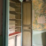 Frame and closet door