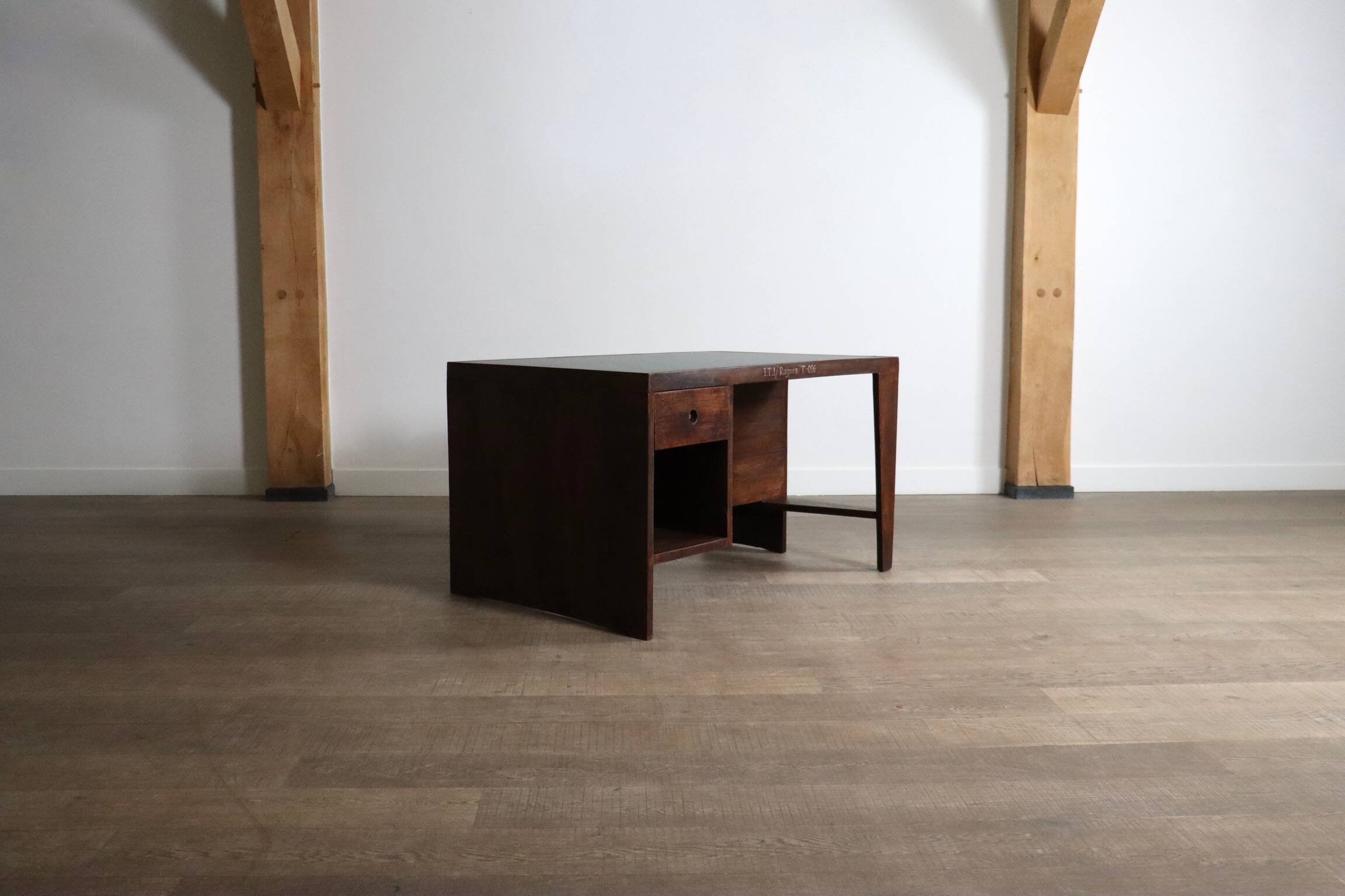 Pierre Jeanneret Pigeonhole Desk PJ-BU-02-A, India 1950s