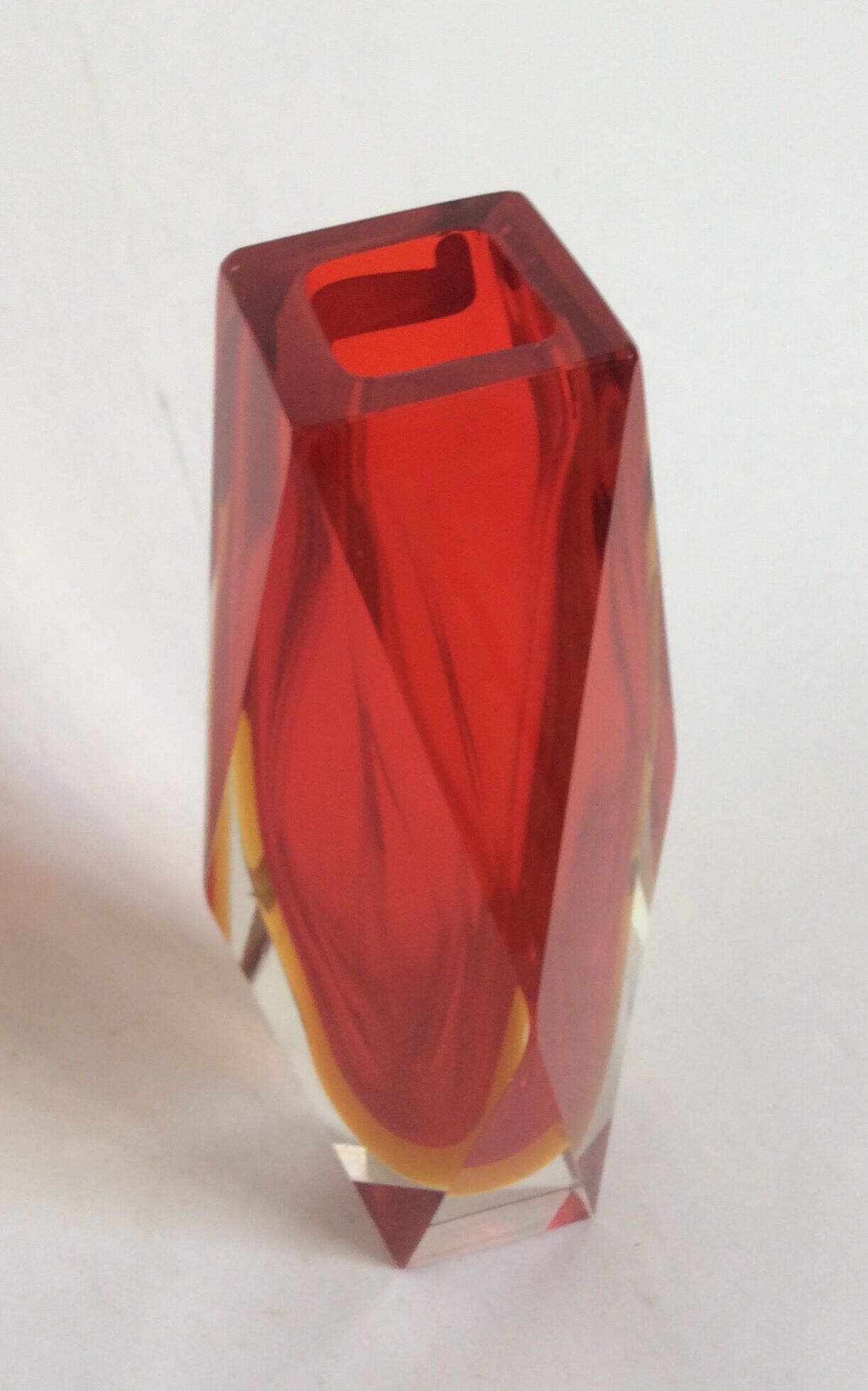 Glass Murano 60s vase