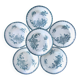 Old ironstone plates from St Amand "Margot" collection