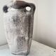 Vintage German Lava Style Grey Brown Amphora Vase, West Germany 1970s