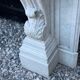Napoleon III fireplace in white statuary Carrara marble, circa 1880.