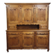 Important two-body buffet in Louis XV style made of solid ash.