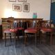 6 vintage bistro chairs