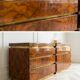 Pair of bedside tables attributed to Jean Claude Mahey.