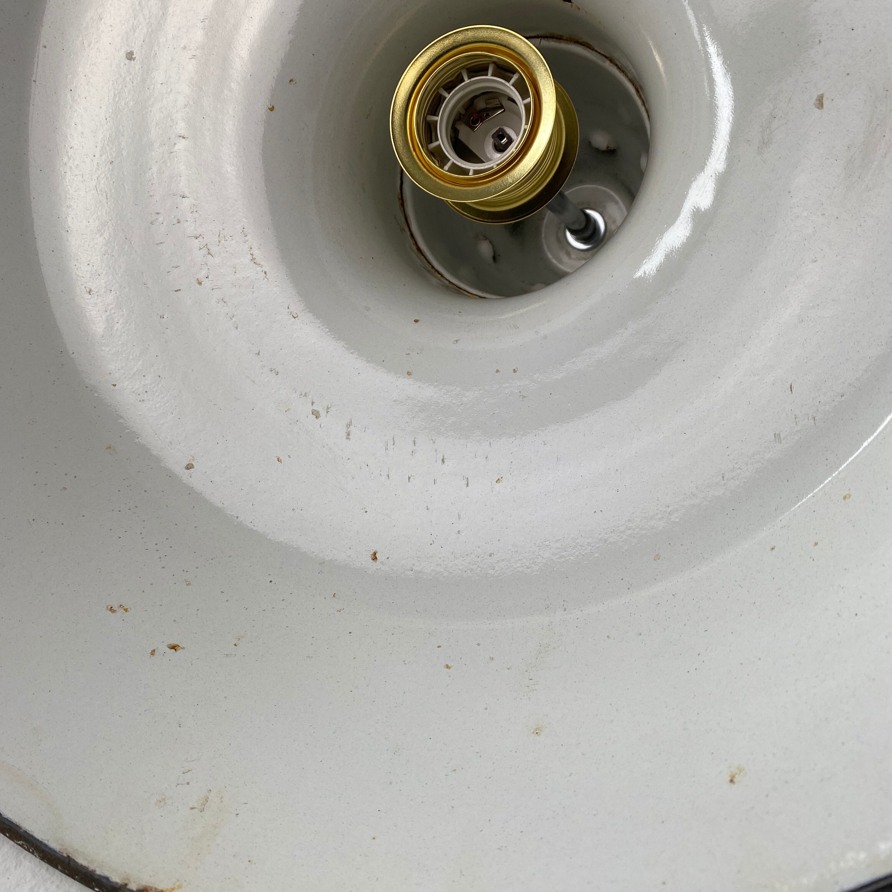 Pair of old industrial suspensions 40 cm