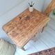 Desk / Side table / Art Deco console in solid wood from the 1930s-1940s