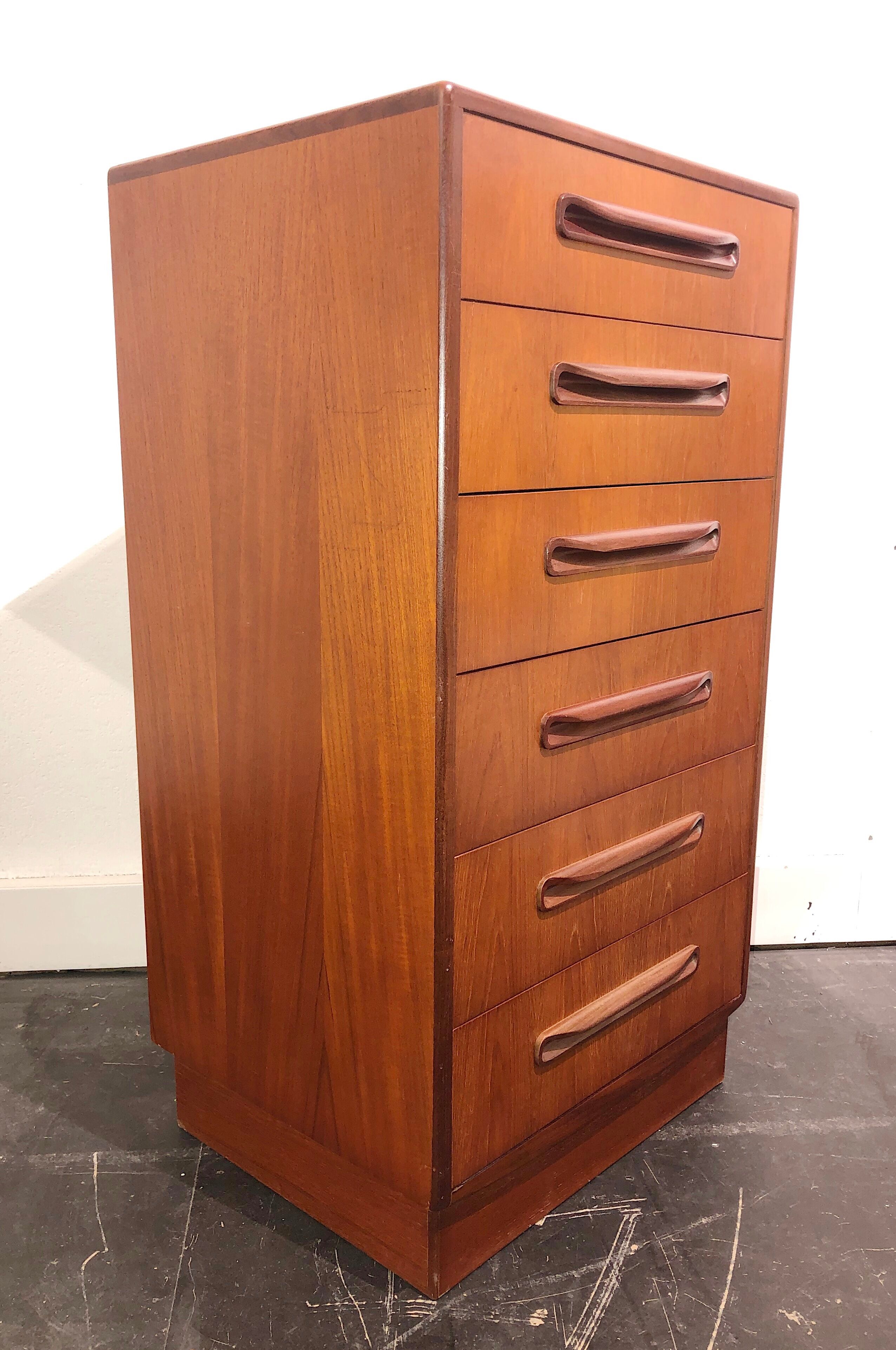 Scandinavian Gplan teak chiffonnier