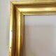 Gold-s length contemporary empty frame: 52x37 cm- total size: 60x45.5cm- Pr -3.5cm-