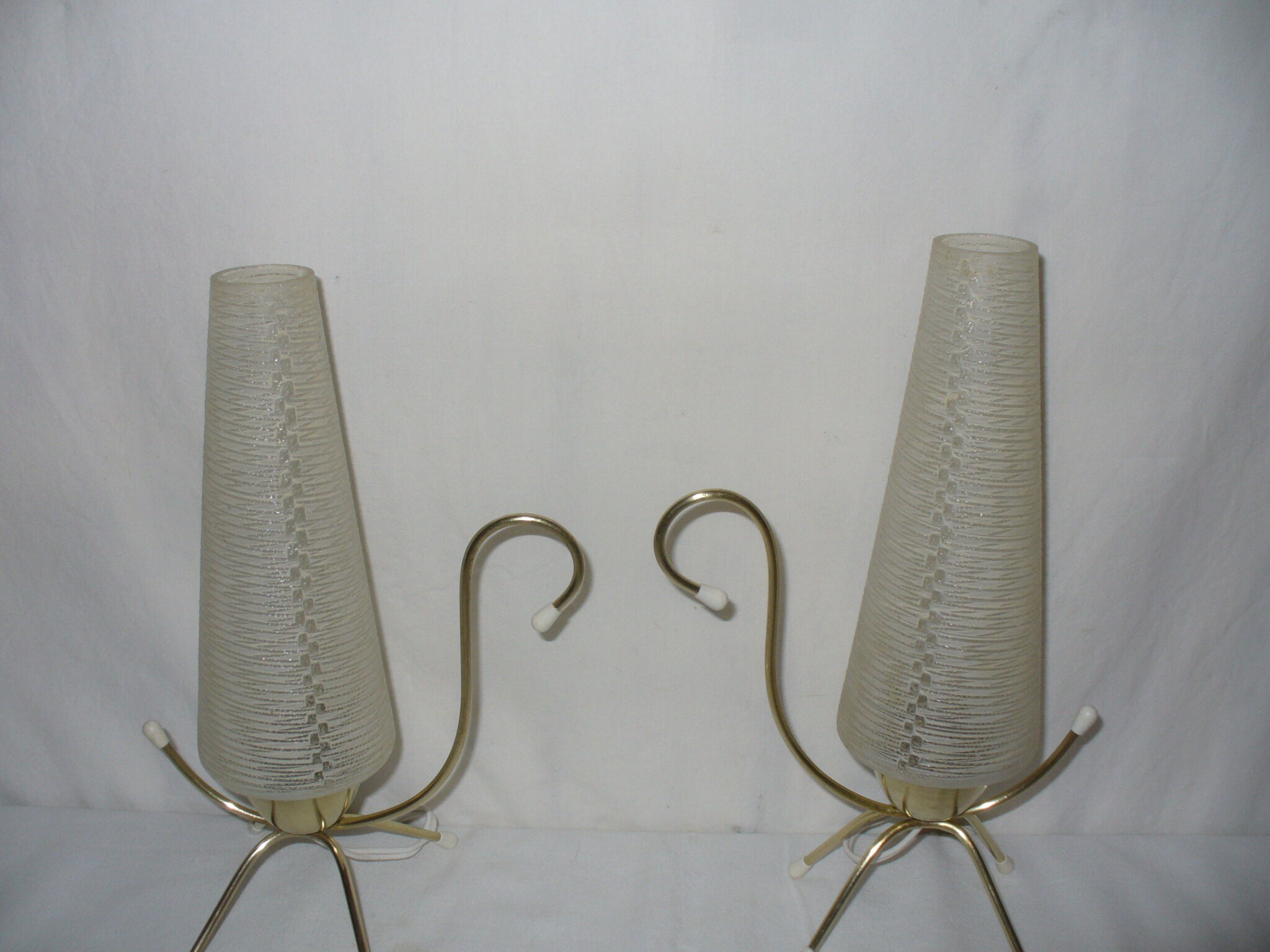 Pair of 1950s lamps