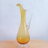 Carafe en verre vénézuélien italien fabriqué à la main