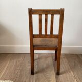 Wooden children's chair