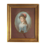 18th century pastel portrait