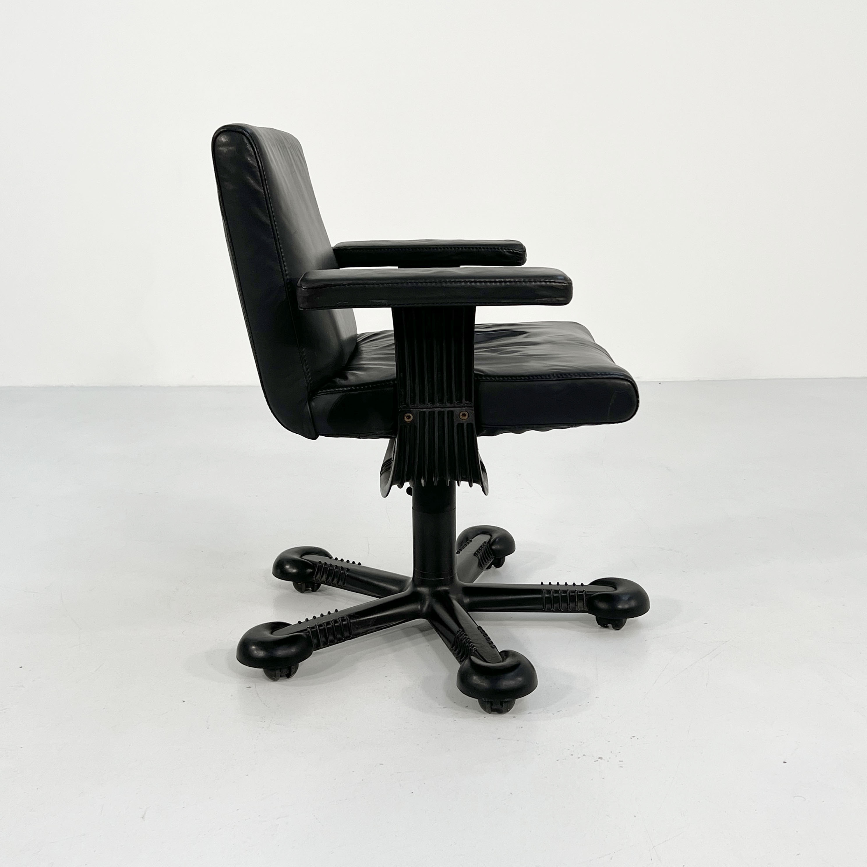 Swivel office chair "Mix" by Afra & Tobia Scarpa for Molteni, 1970