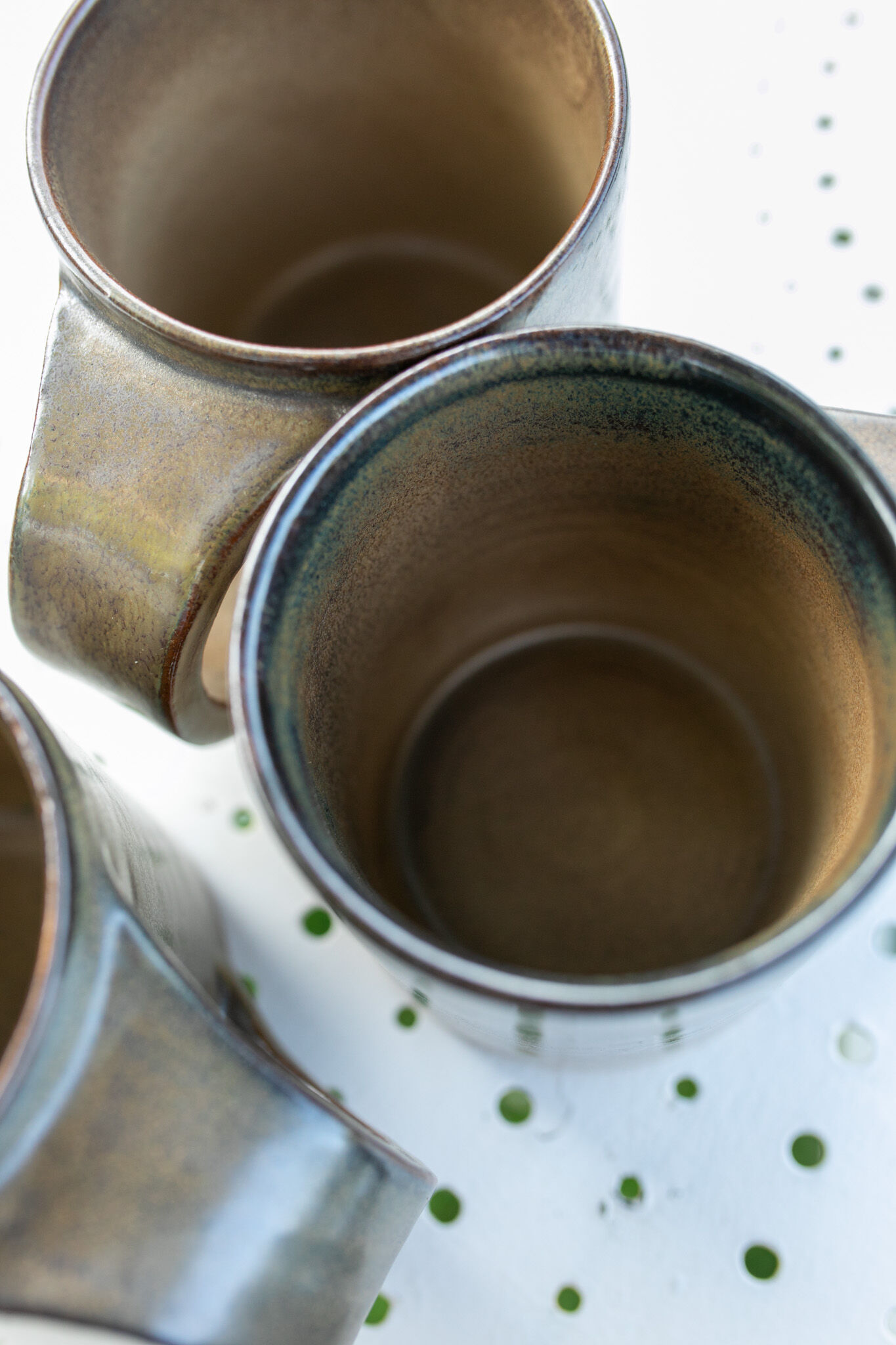 Set of 5 Arts Céram stoneware cups