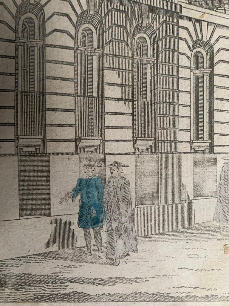 FRUSOTTE, optical view of Queen's College and Oxford University,