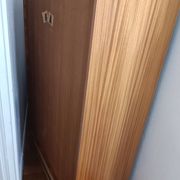 Brissac secretary in satin mahogany – French design from the 1960s.